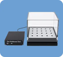 Open field maze designed to evaluate exploratory behavior and locomotion in rodents.